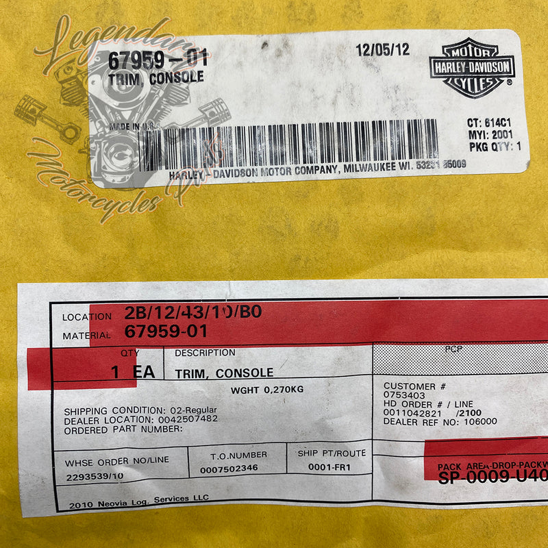 Obroček žarometa OEM 67959-01