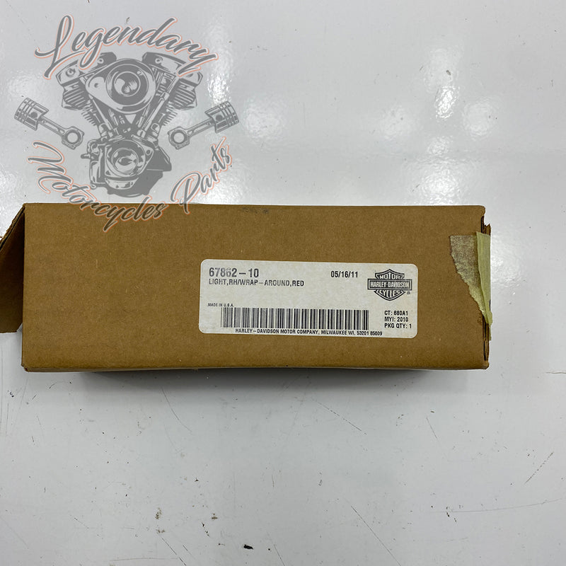 Luz traseira direita do Tour-Pak OEM 67862-10