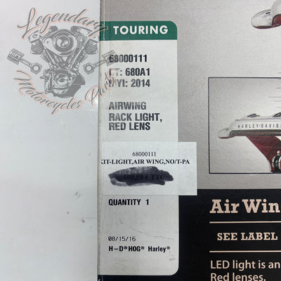 LED zadnja luč na prtljažniku OEM 68000111