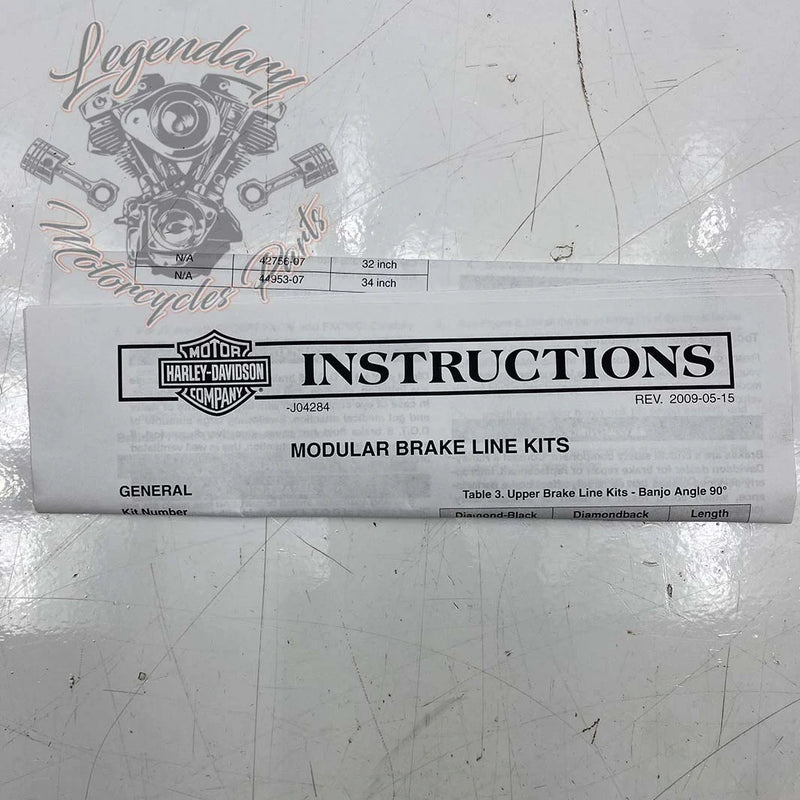 Tubo freno inferiore Diamond Black OEM 48920-10