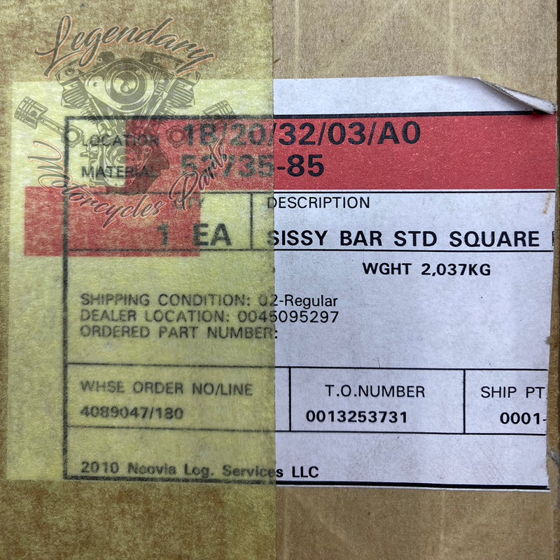 Sissy bar amount OEM 52735-85