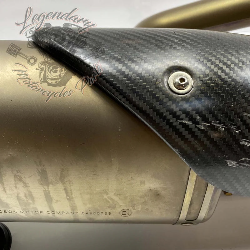 Linea completa con silenziatore Screamin Eagle OEM 64900760