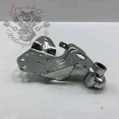 Left rider footrest bracket OEM 33630-87
