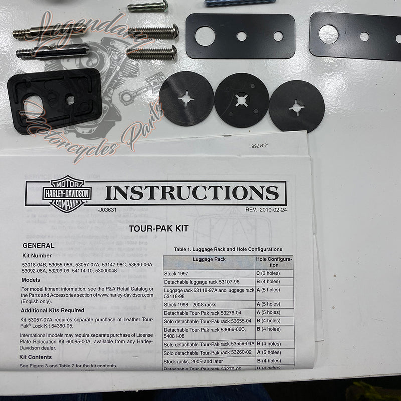 Tour-Pak Installationskit OEM 90067-06