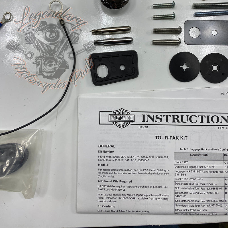 Tour-Pak Installationskit OEM 90067-06