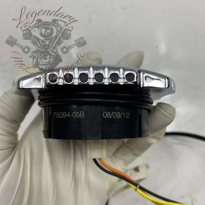 Skull LED Fuel Gauge OEM 75095-05B