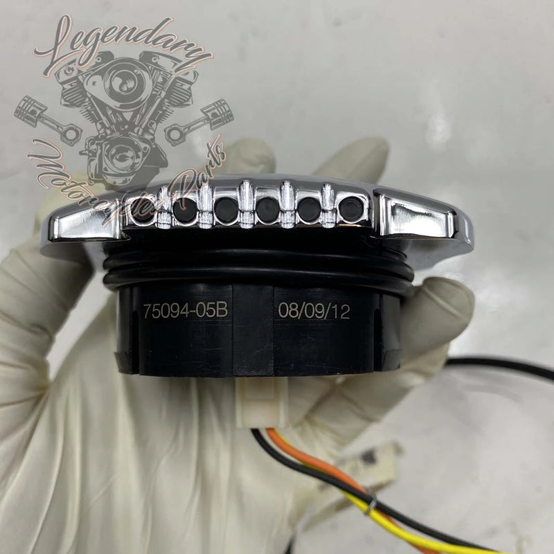 Skull LED Fuel Gauge OEM 75095-05B