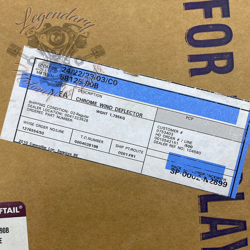 Deflectores de parabrisas Early Design OEM 58125-90B