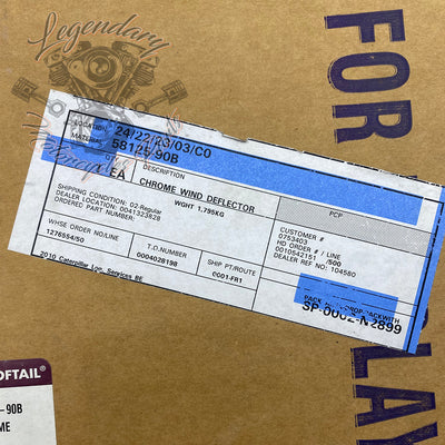 Deflectores de parabrisas Early Design OEM 58125-90B
