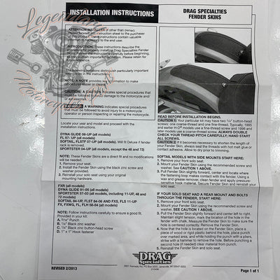 Guardabarros trasero OEM 1405-0152
