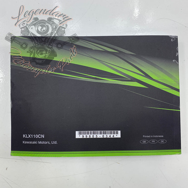 Kawasaki KLX110R User Manual