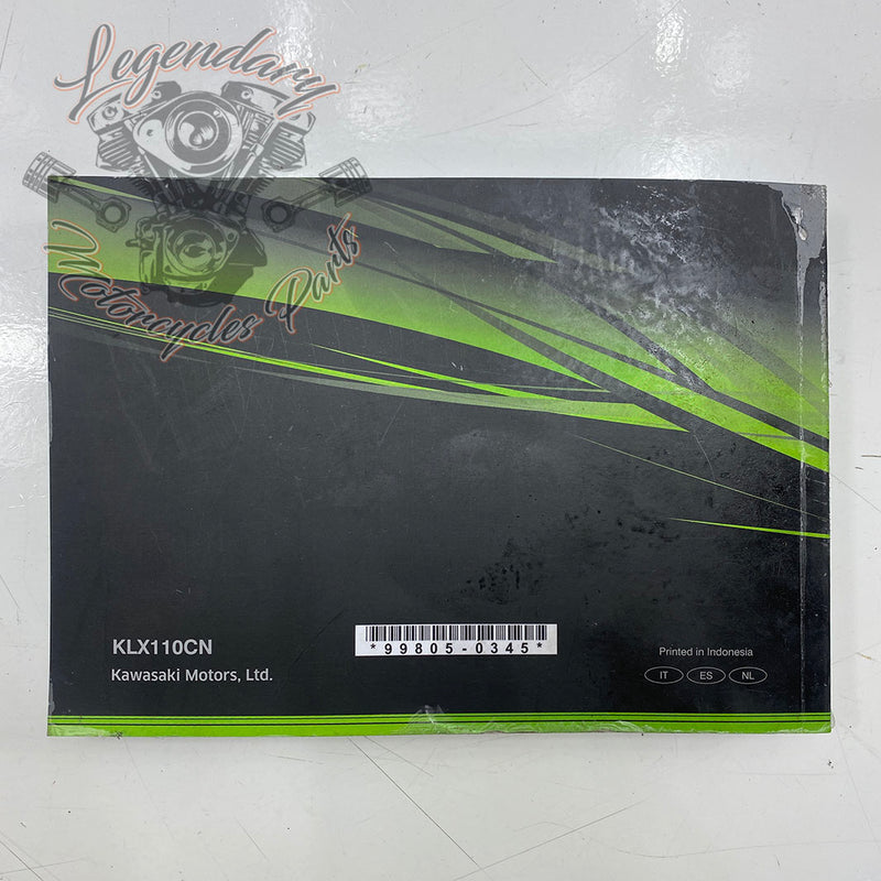 Kawasaki KLX110R User Manual