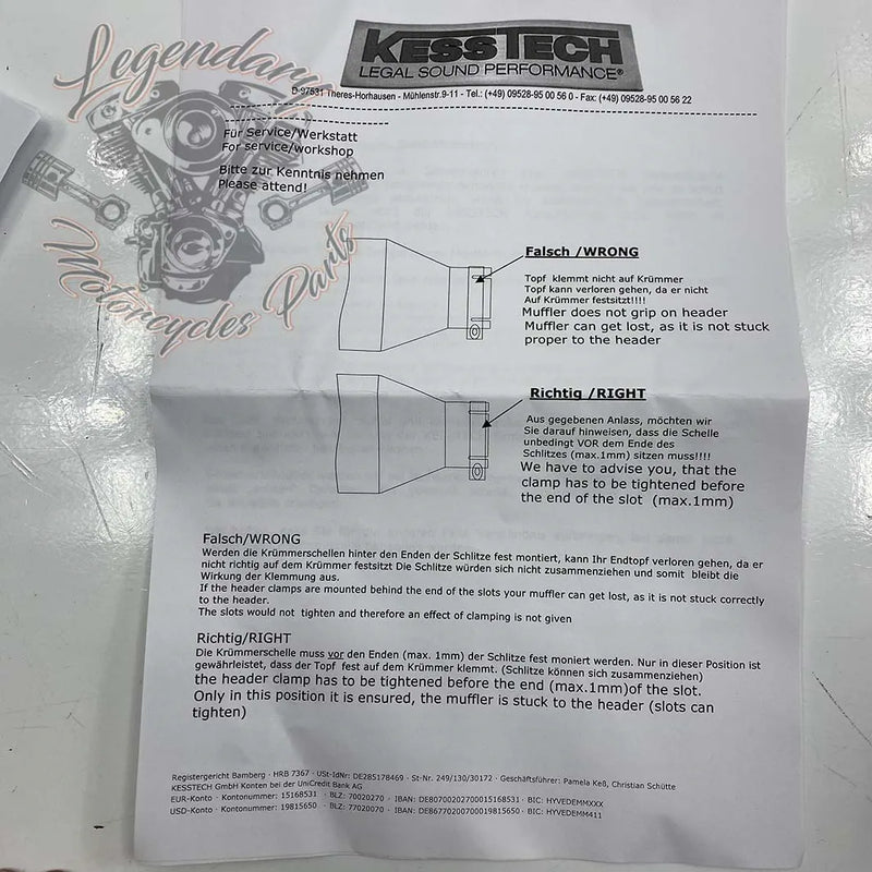 Kess Tech Valve Exhaust