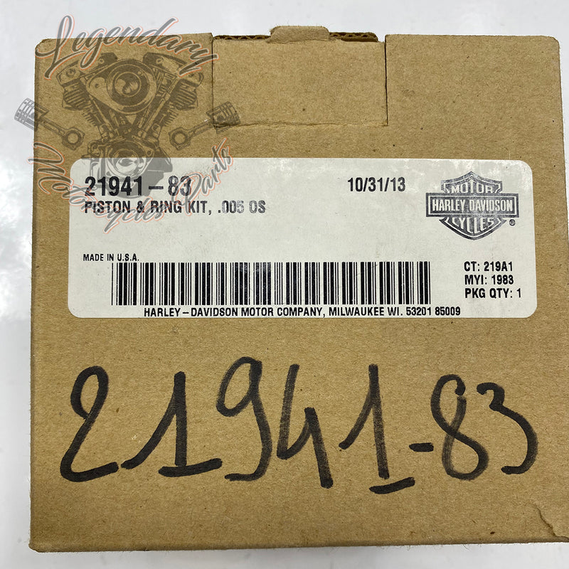 Piston and Ring Kit OEM 21941-83