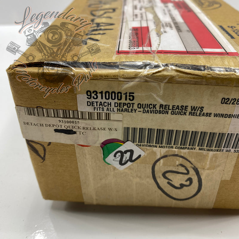Importo del parabrezza a sgancio rapido OEM 93100015