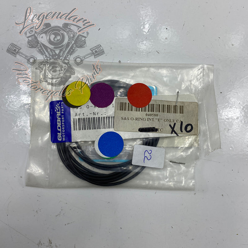Joints toriques de corps de carburateur S&S OEM 040580