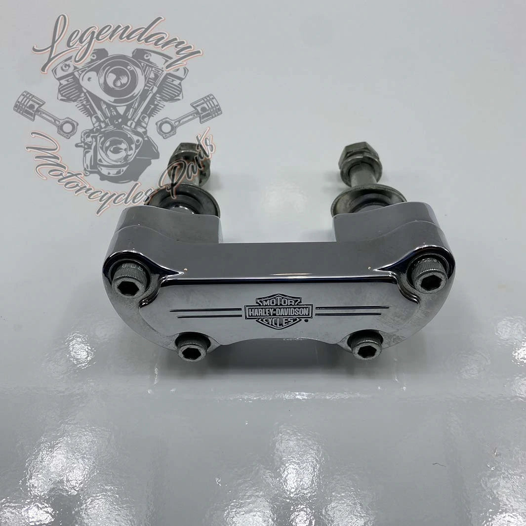 Risers and handlebar clamp OEM 56567-86B – Legendary Parts