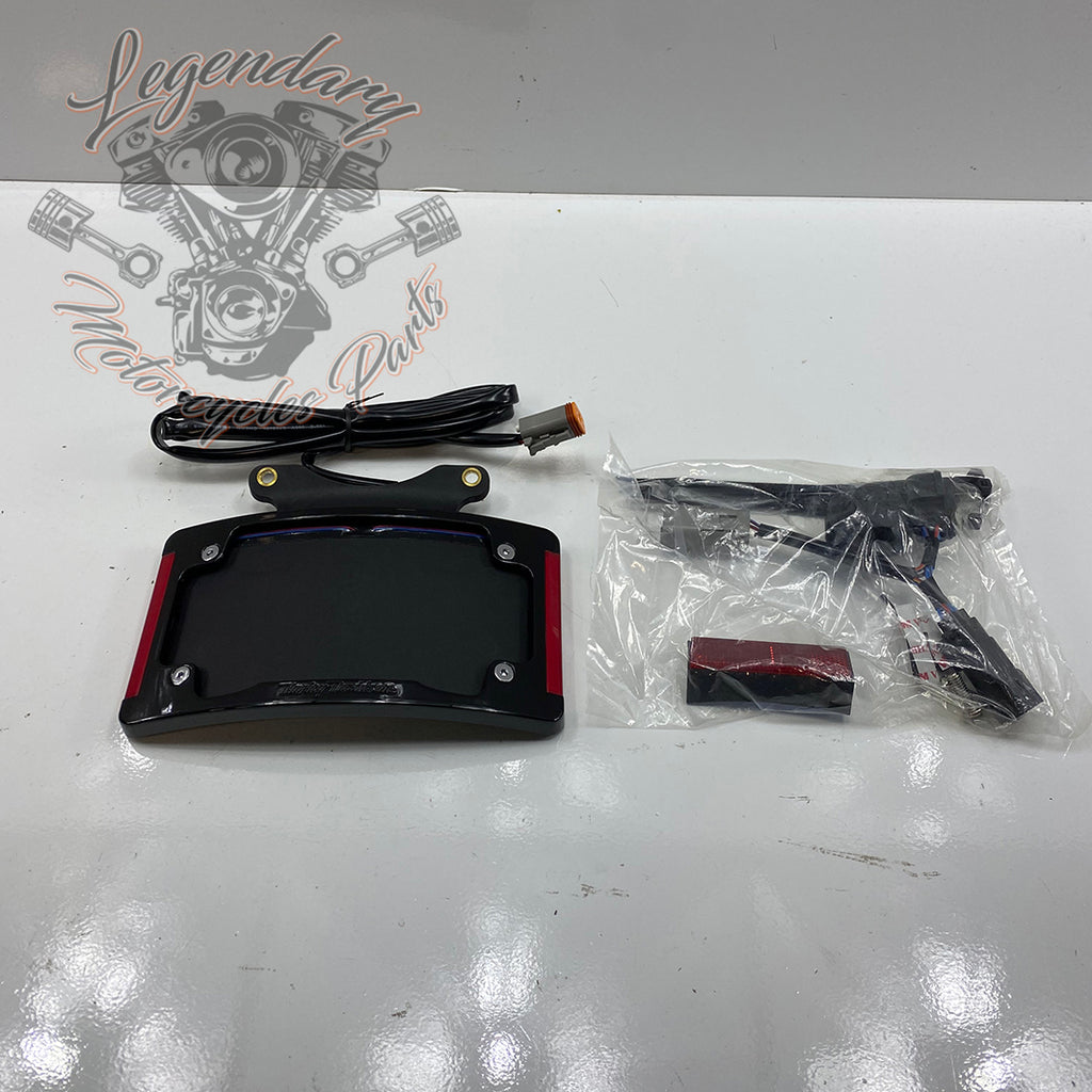 OEM 67900273 Curved License Plate Bracket with LED Light