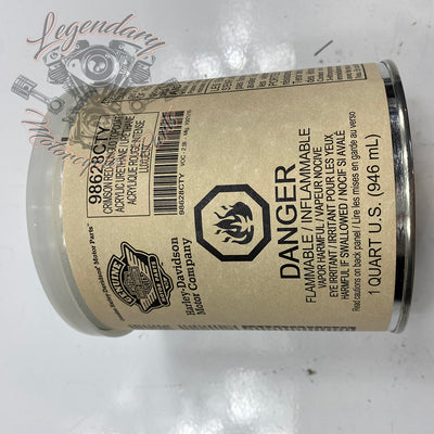 Peinture acrylique top coat "Red Sunglo" OEM 98628CTY