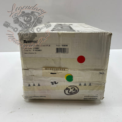 Sistema di valvola di scarico Akrapovic OEM P-HDV6/1