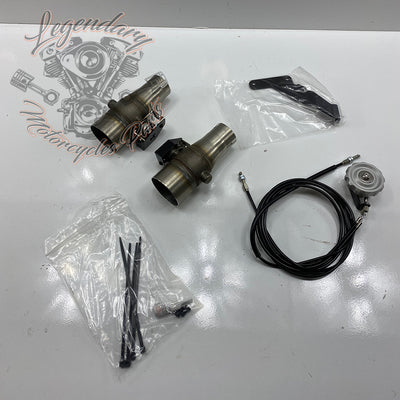 Sistema di valvola di scarico Akrapovic OEM P-HDV6/1