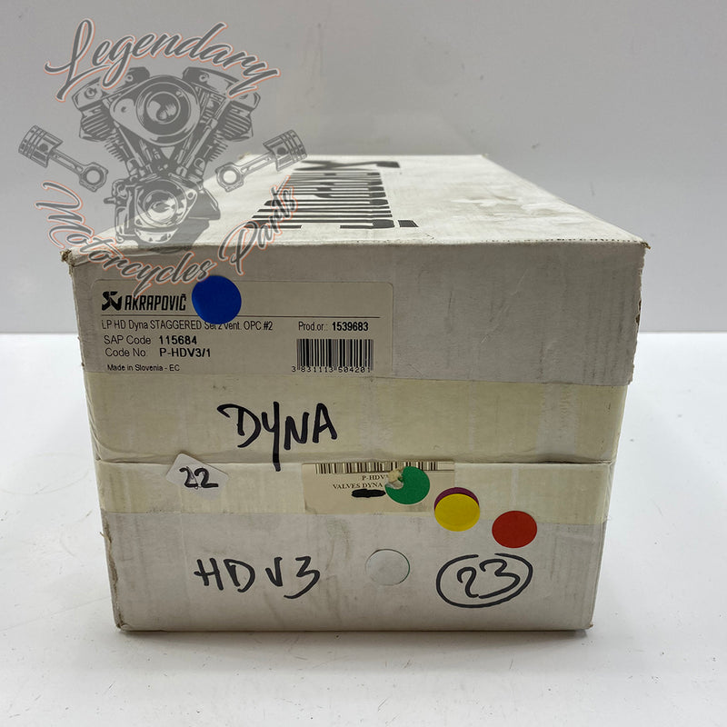 Układ wydechowy Akrapovic OEM P-HDV3/1