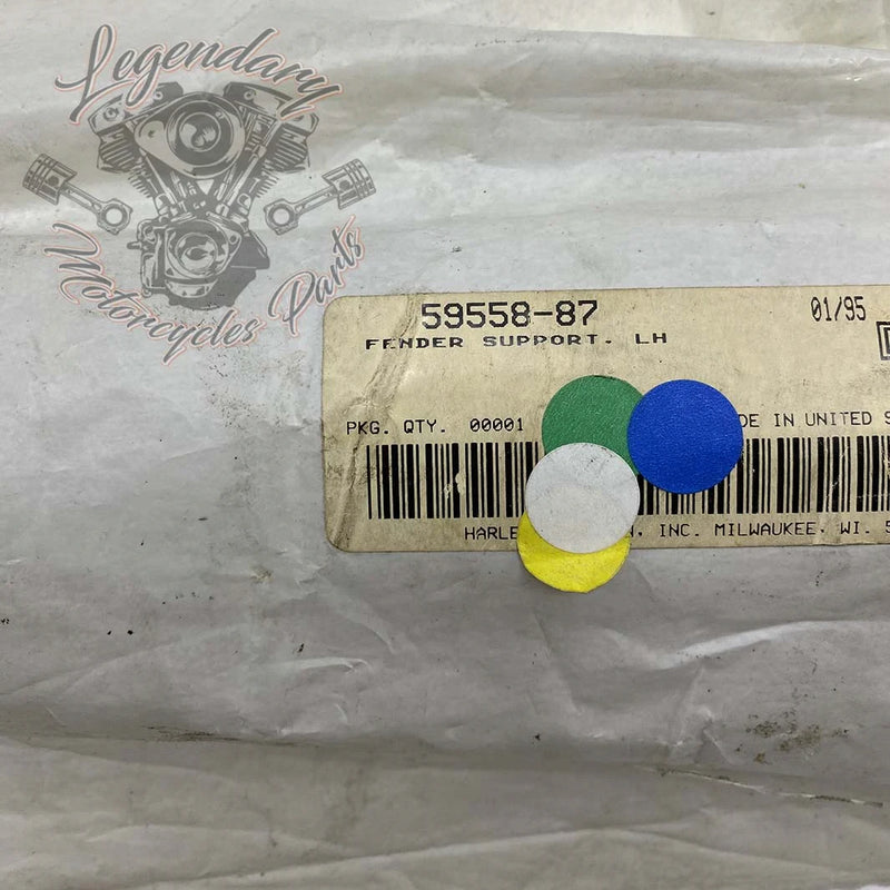 Left rear fender support OEM 59558-87