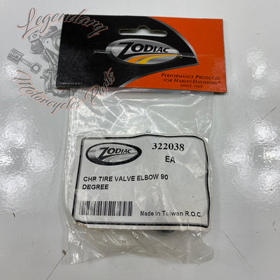 Tubeless valve at 90 degrees Réf. 322038