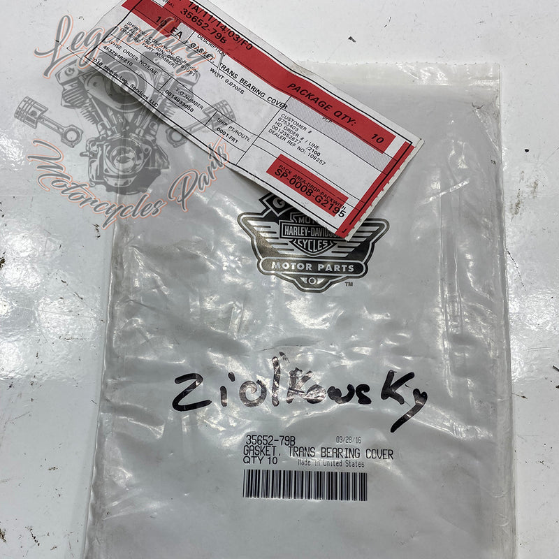 Gearbox bearing housing gasket OEM 35652-79B