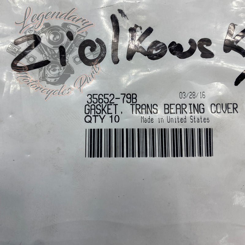 Gearbox bearing housing gasket OEM 35652-79B