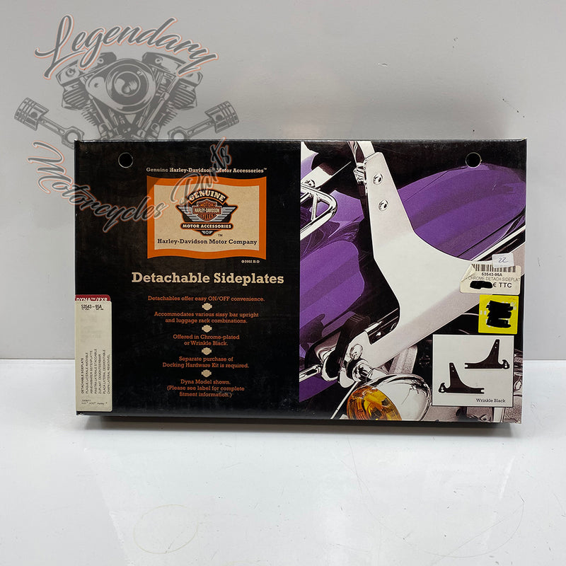 Plaques latérales de Sissy Bar Detachables OEM 53543-95A