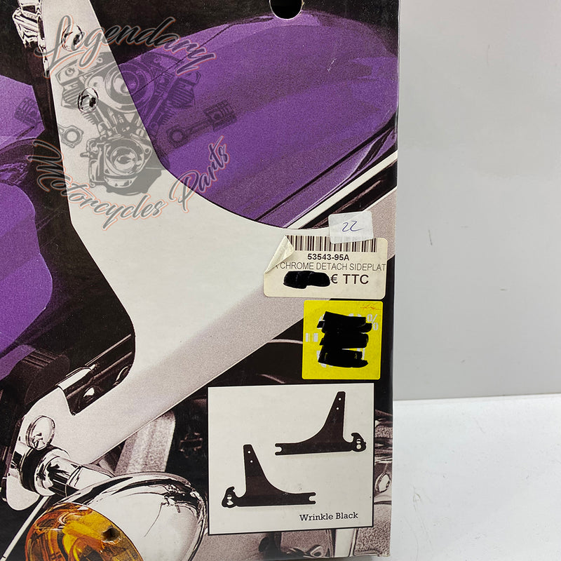 Plaques latérales de Sissy Bar Detachables OEM 53543-95A