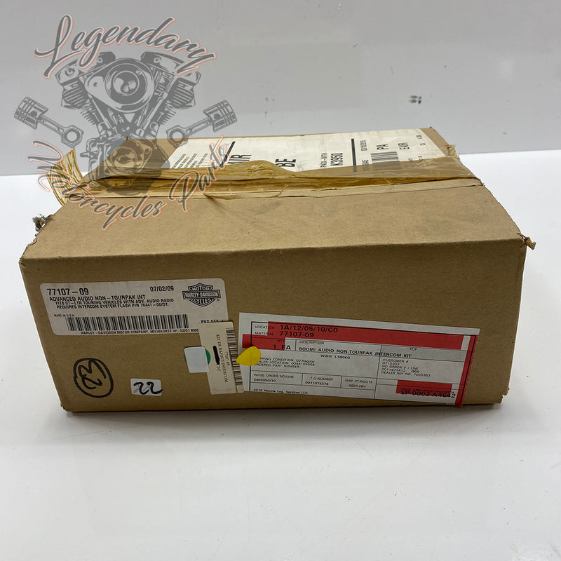 Komplet intercom in glasbe Boom! audio OEM 77107-09