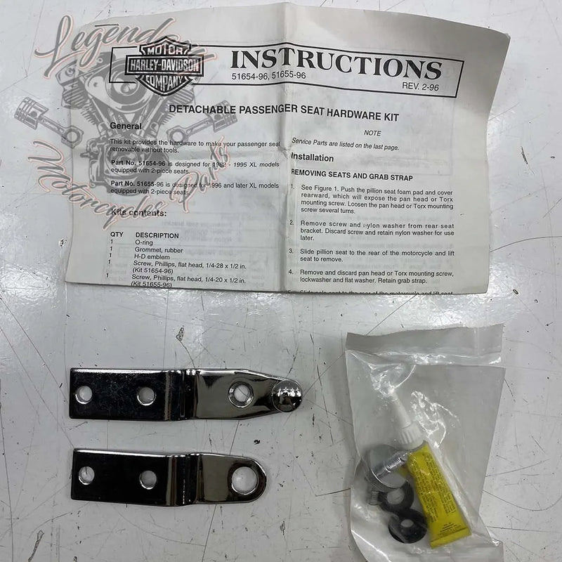 Detachable Passenger Seat Mounting Kit OEM 61100026