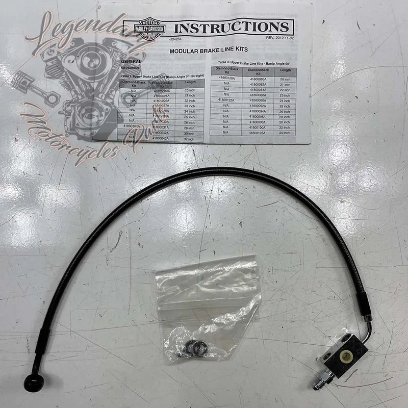Tubo freno anteriore Diamond Black OEM 41800076