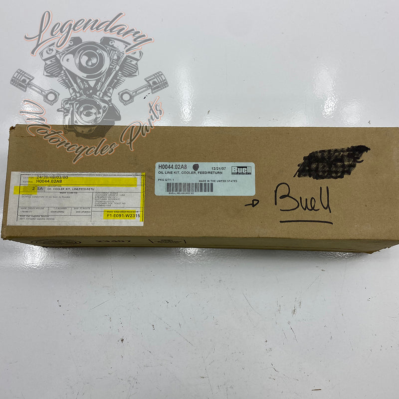 Kit de mangueras de aceite OEM H0044.02A8