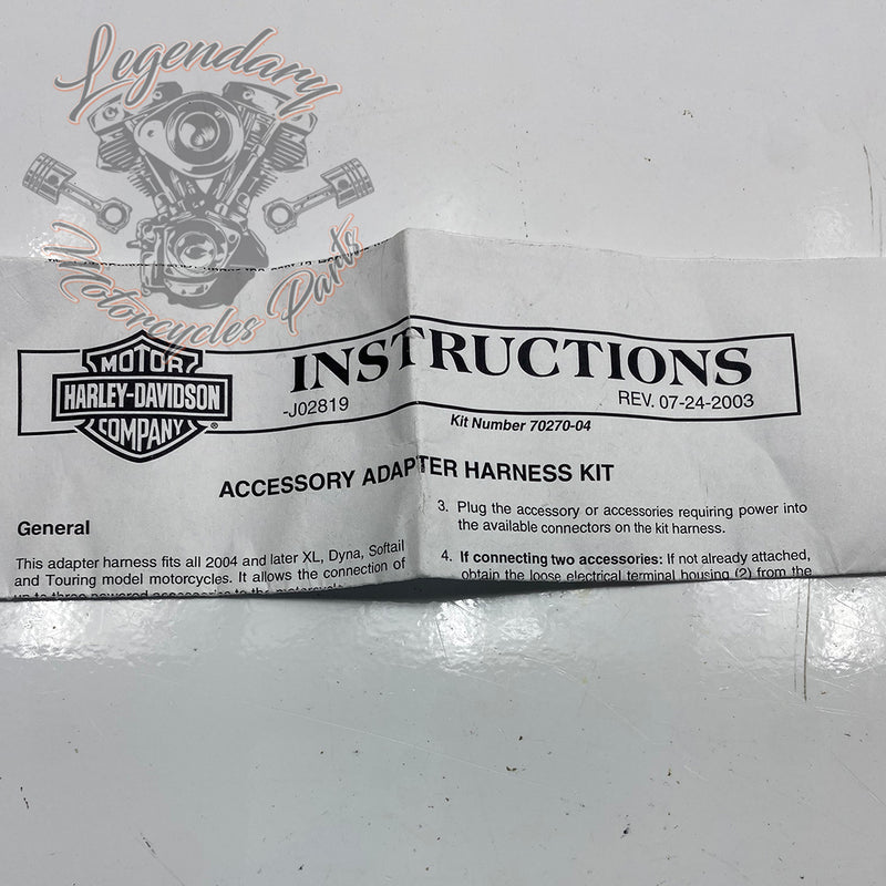 Accessory Adapter Harness OEM 70270-04