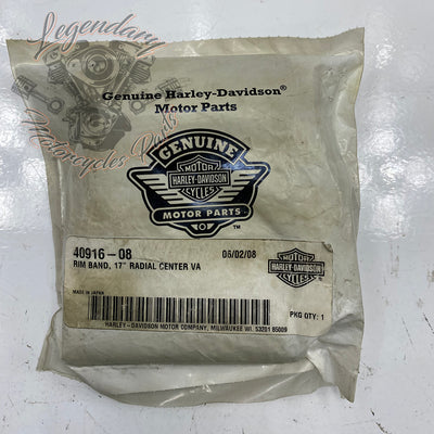 Achtervelg-afdichting 17" OEM 40916-08