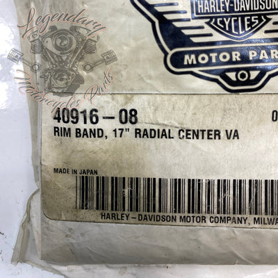 Achtervelg-afdichting 17" OEM 40916-08