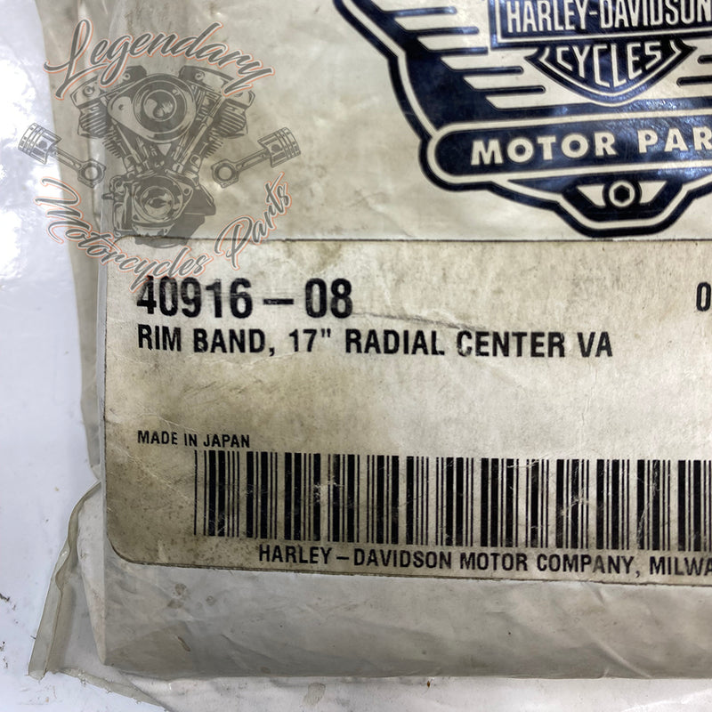Achtervelg-afdichting 17" OEM 40916-08