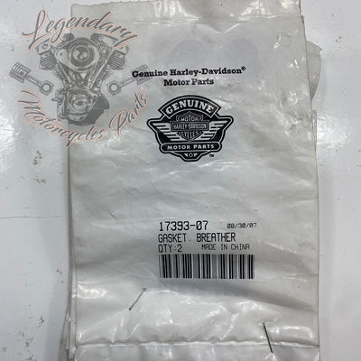 Camshaft breather gasket OEM 17393-07