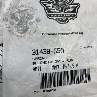 Vzmet za vrnitev solenoidnega ventila OEM 31438-65A