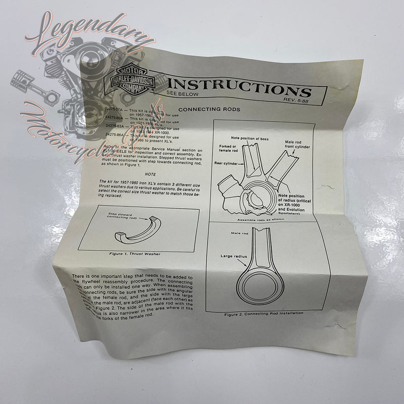 Assembled Connecting Rod Kit OEM 24275-80A