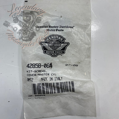 Brake Master Cylinder Cover Screw OEM 42858-06A