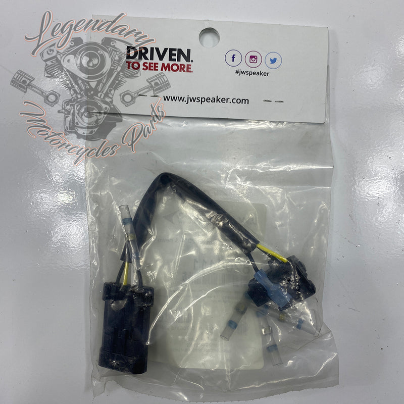 H4 Wiring Harness for 7" Round Headlight Réf. 8200411