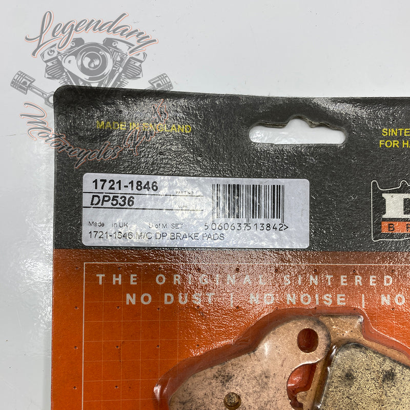 Front Brake Pads Réf. DP536