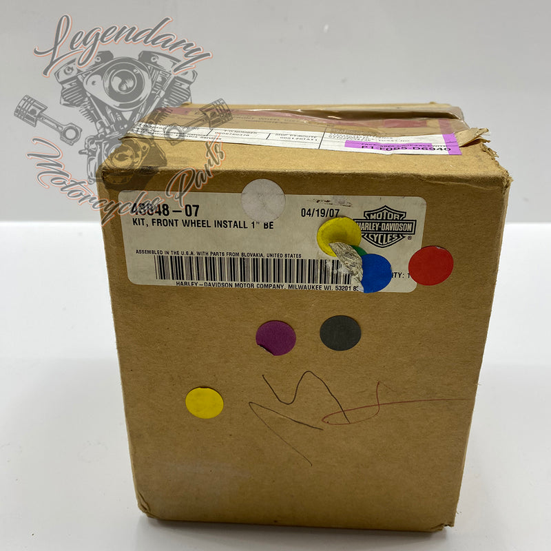 Kit eje y rodamiento de rueda delantera OEM 43848-07
