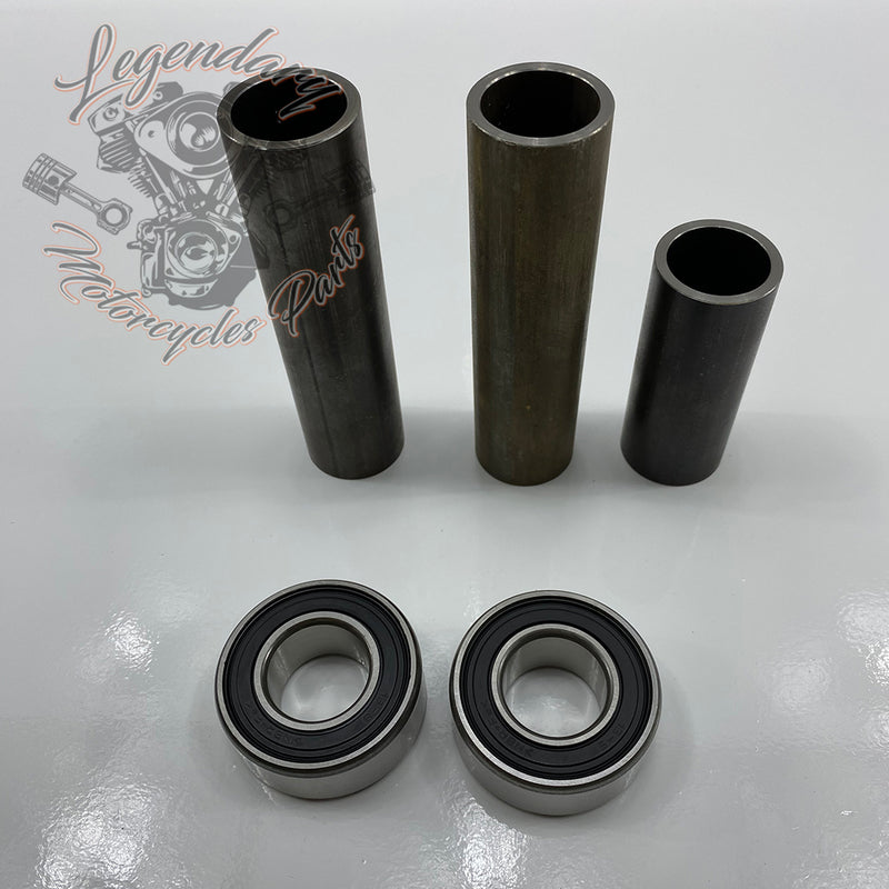 Kit eje y rodamiento de rueda delantera OEM 43848-07