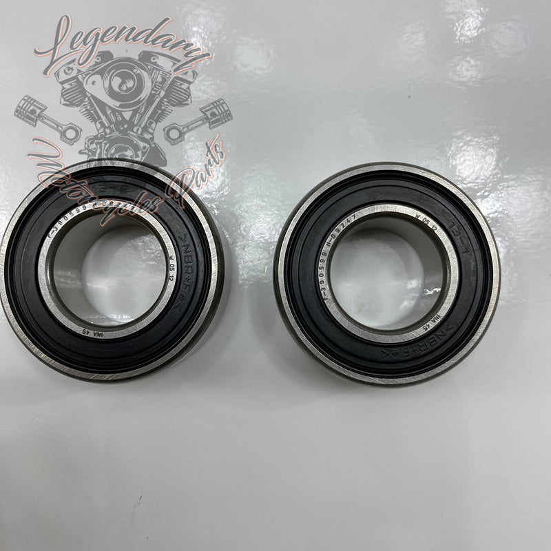 Kit eje y rodamiento de rueda delantera OEM 43848-07
