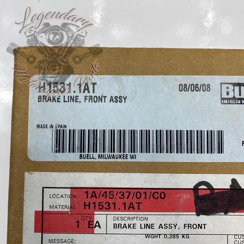 Durite de frein avant OEM H1531.1AT